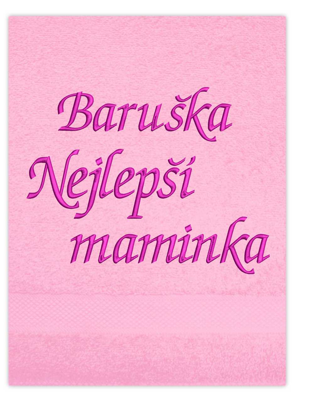 osuška rodina pro maminku-Nejlepší maminka