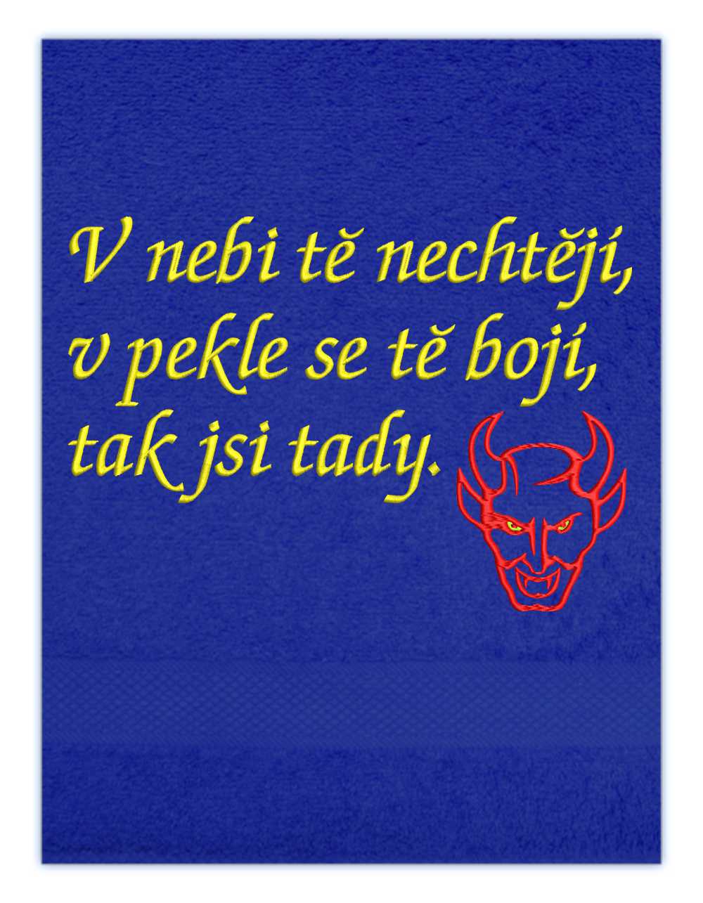 Ručník-Čert 1