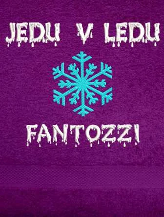 Ručník pro otužilce - Jedu v ledu