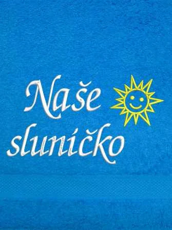 Ručník - Naše sluníčko