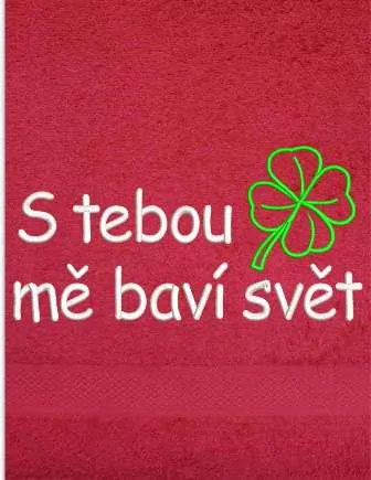 Osuška vtipná - S tebou mě baví svět