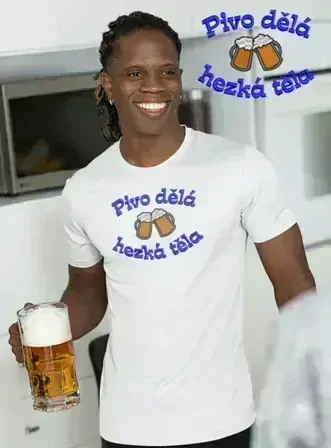 Tričko vtipné - Pivo dělá hezká těla Pivo 2