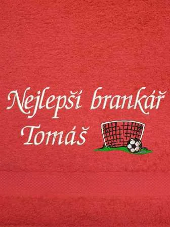 Ručník sport - Fotbalová branka 