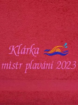 Ručník sport pro plavce - Nejlepší plavec, plavkyně