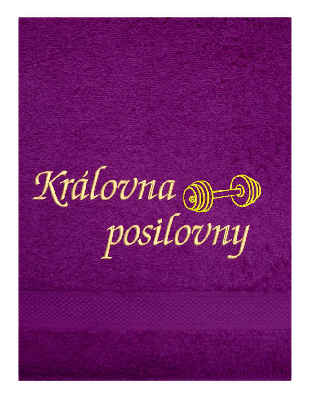 Ručník-Královna posilovny