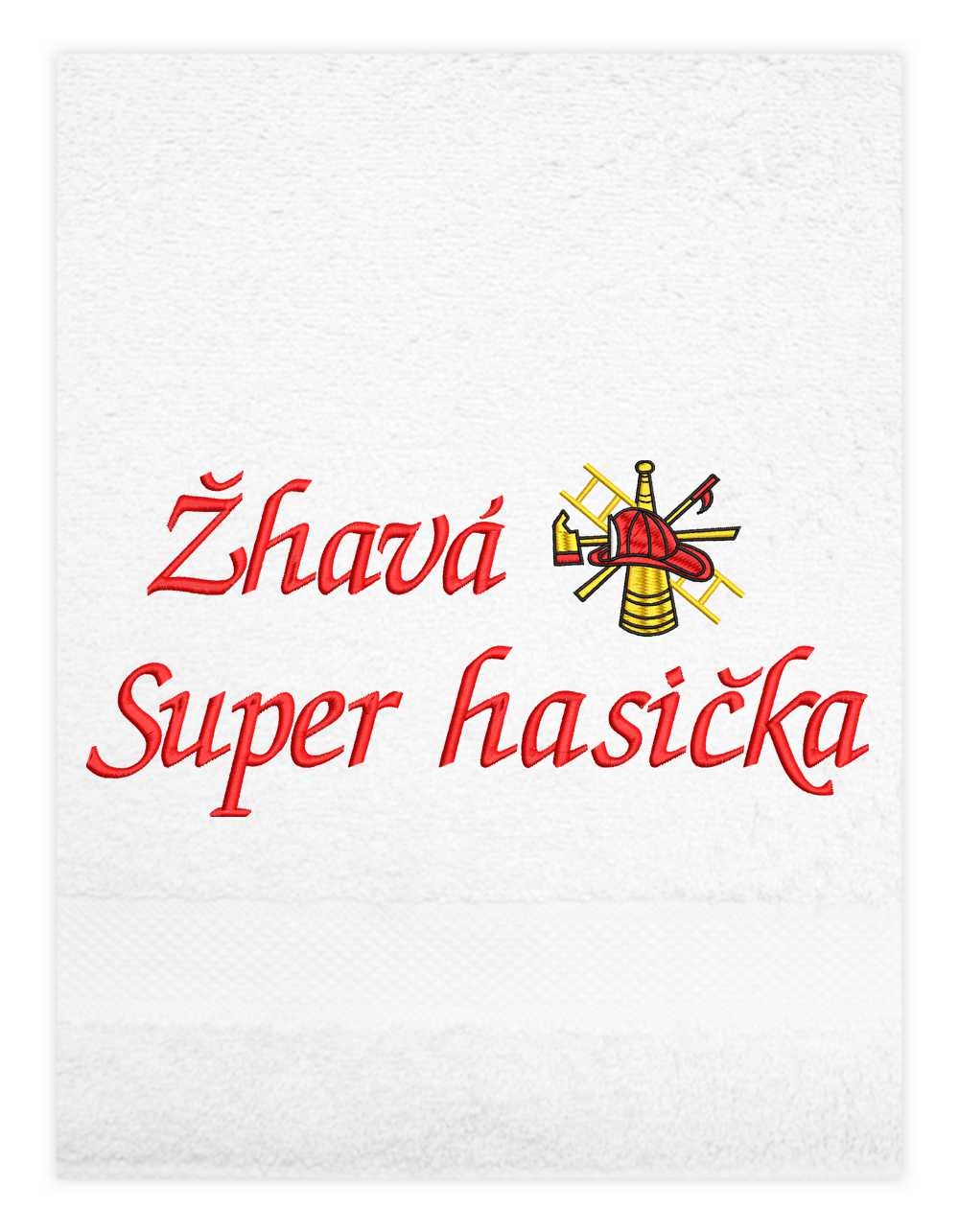 Ručník pro hasiče-Super hasička
