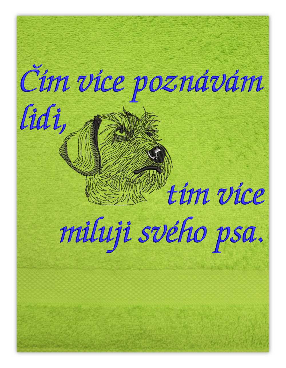 Ručník pes - Jezevčík