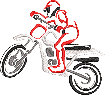 Tričko pro motorkáře - Motorka kros