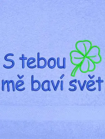 Osuška vtipná - S tebou mě baví svět