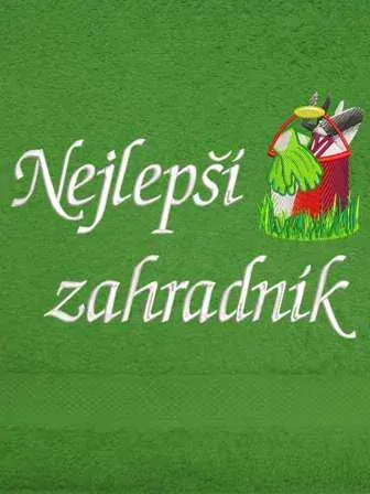 Osuška pro zahradníka - Nejlepší zahradník