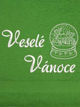 Osuška - Vánoční koule Veselé Vánoce   