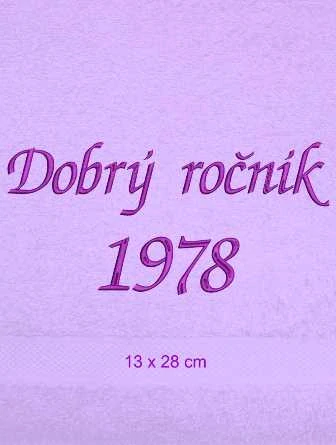 Osuška narozeniny - Dobrý ročník
