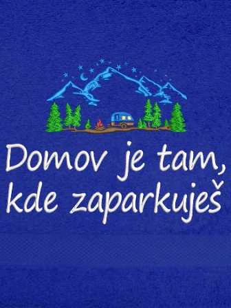 Ručník do karavanu - Karavan na horách