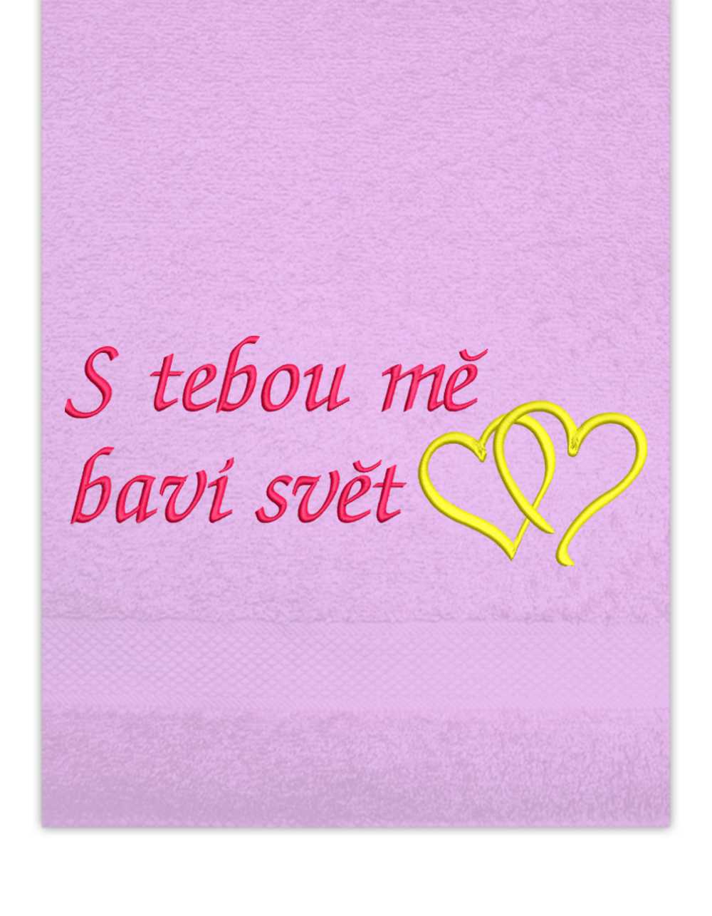Ručník Valentýn - Srdíčka 6