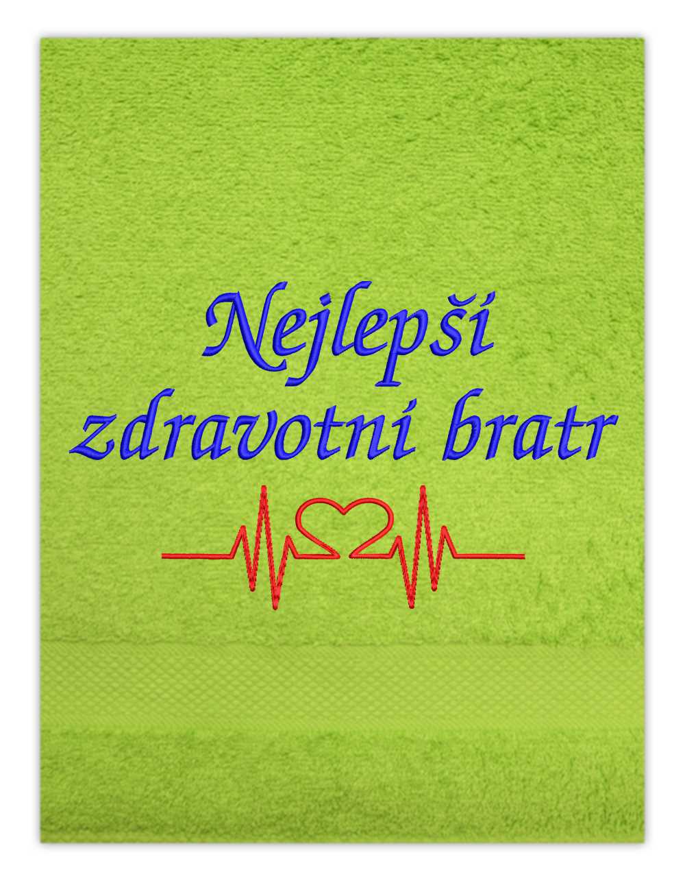 Ručník-Nejlepší bratr kardiogram