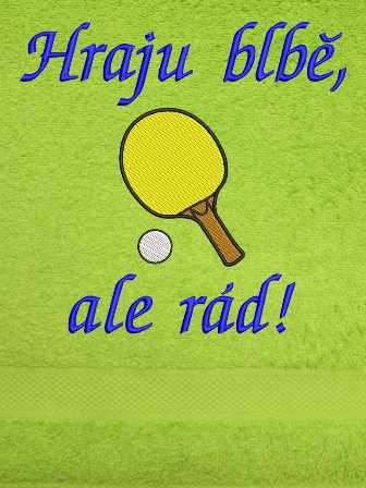 Osuška sport Ping pong- Ping pong pálka