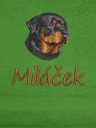 Ručník pes - Rotvajler