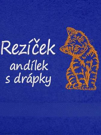 Osuška - Kočka Kocourek