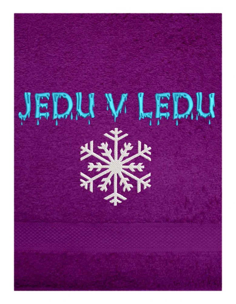 Ručník pro otužilce - Jedu v ledu