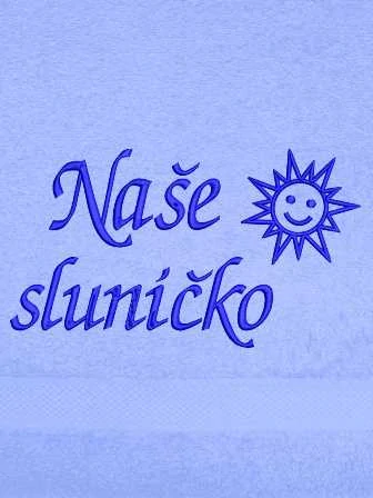 Ručník - Naše sluníčko