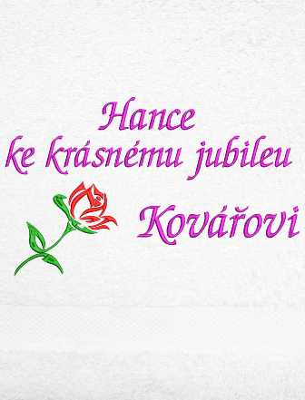 Ručník - Růže 1
