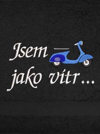 Ručník pro milovníky skútru - Skútr 1